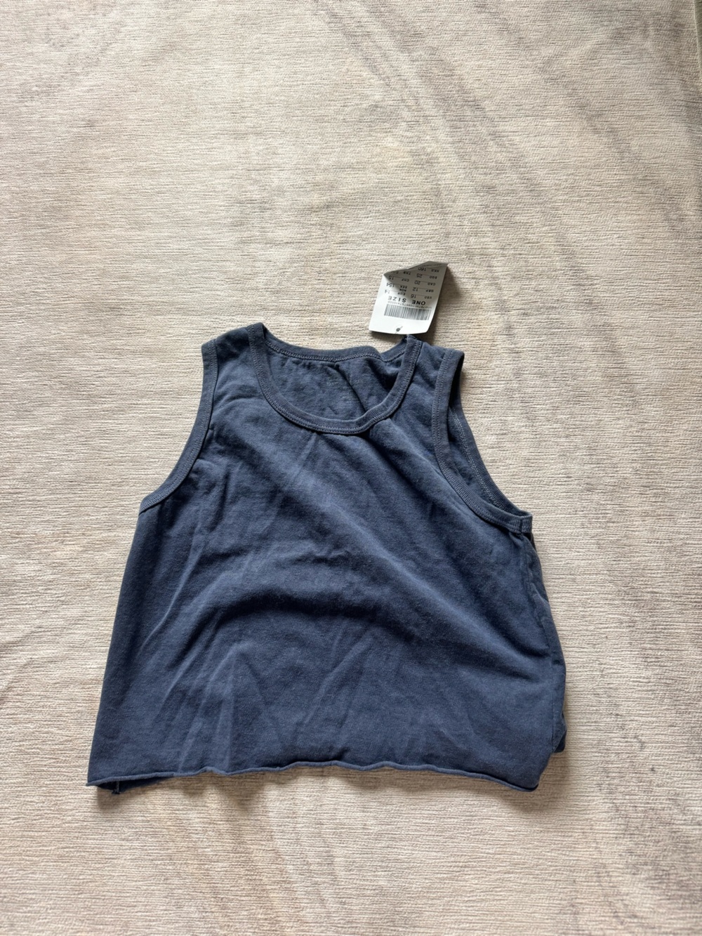 Brandy Melville new Navy Blue Tank Top